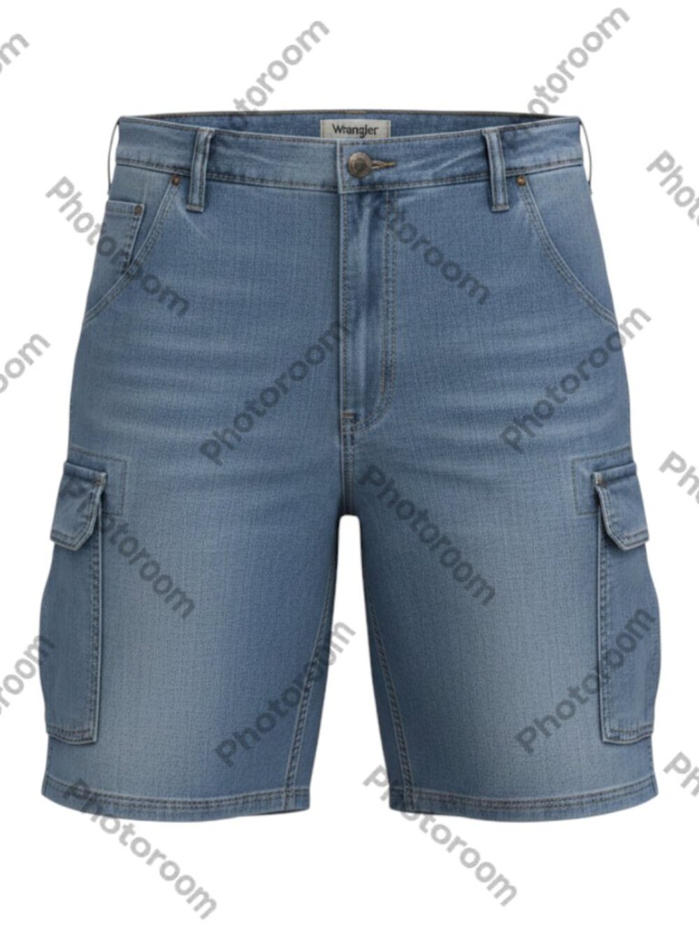 Wrangler Cargo Shorts Size 40 Blue